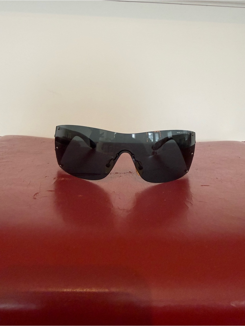 Marc by Marc Jacobs Shield Black Sunglasses perfect condition with case